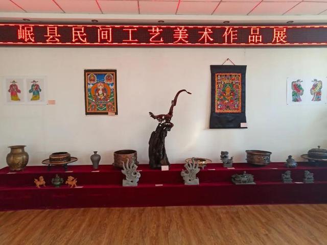 定西市岷縣民間工藝美術作品展閃耀傳統文化之光